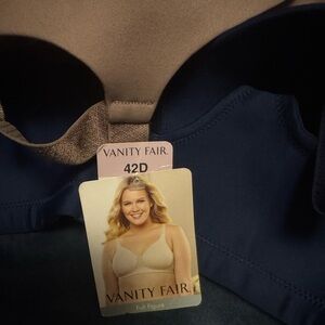 Vanity Fair Women's Full Figure Bra - Cream, Pink, Navy and Taupe